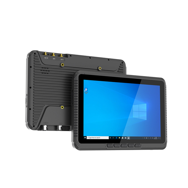 Win10/11 Rugged Tablet for Vehicle Intel N5100 CPU Vehicle-mount Tablet 1000nit Sunlight Viewable Screen WiFi Rugged Tablet