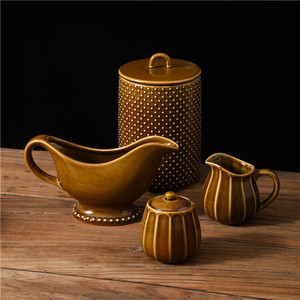 Ensembles à café en gros de haute qualité de style vintage Service à thé moderne en céramique pour l'après-midi - Product Image 1