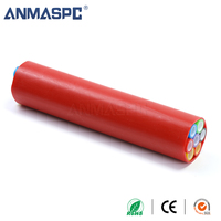 Micro-conduit 7 voies pour câbles à fibres optiques, conduit 7 voies 14/10 HDPE, bloc HDPE, tube HDPE, connecteur de micro-conduit, tube micro-conduit HDPE