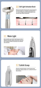 Nueva Máquina de Rejuvenecimiento Facial con 12 Puntas, Hidrodermoabrasión, Limpiador Facial, Reductor de Poros, Equipo de Belleza para Spa - Product Image 5