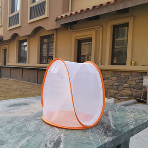 Xách tay pop-up nhà côn trùng nuôi lưới môi trường sống Lồng cho bướm cầu nguyện Bọ Ngựa chăn nuôi tam giác rắn động vật dây tàu sân bay - Product Image 3