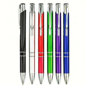 Stylos à bille personnalisés en métal en gros, promotionnels, avec logo imprimé, gravure laser - Product Image 1