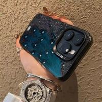 Pfauenfeder-Druck Galvanisch Versilberte Schlüssel-TPU-PC-Handyhülle für iPhone Xs 11 12 13 14 15 16 17 18 Pro Max