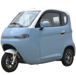 2022 eec trike 3 roda triciclo elétrico cabine 2 portas 3 lugares para passageiros ou carga