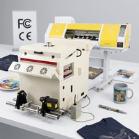 Nouveau Four de séchage compact automatique pour film PET Nacai Standard USA A3 13 pouces, Machine à secouer la poudre DTF, Imprimante textile personnalisée avec garantie 1 an