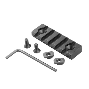Adaptador de Instalación Compacto de Alto Rendimiento con 5 Ranuras, Ligero, de Aleación de Aluminio Mecanizado por CNC, Accesorio Táctico para Caza al Aire Libre - Product Image 5