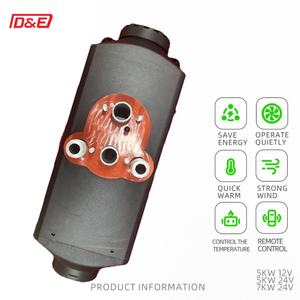 Calentador de Aire y Agua Diésel CNDE de 5kw 7kw DC12V/24V, Nuevo, Fabricado Directamente en Fábrica, para Camiones, Autobuses, Barcos y Autocaravanas - Product Image 2