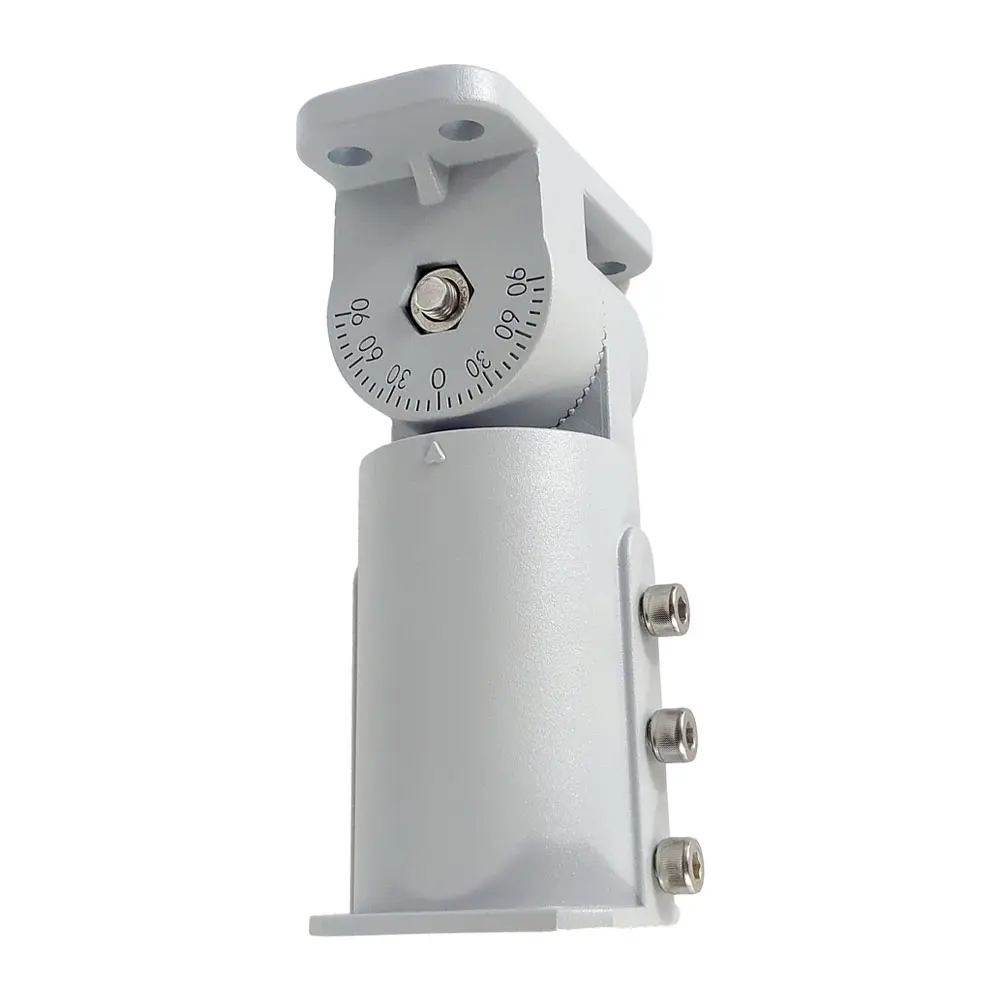 Adjustable Adaptor Lampu Jalan Pemasangan Aksesoris Lampu Jalan Pemasangan Bracket Led Bahan