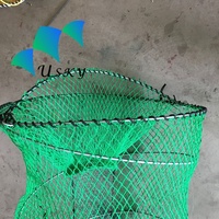 Camarón pez negro bacalao Ling cangrejo acuicultura trampa plástico resorte jaula y olla para piscicultura