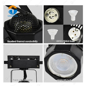 Lámpara de pista Led para techo de superficie, <span class=keywords><strong>foco</strong></span> de iluminación Cob para tienda minorista, <span class=keywords><strong>foco</strong></span> de seguimiento de riel lineal, carcasa de aluminio - Product Image 5