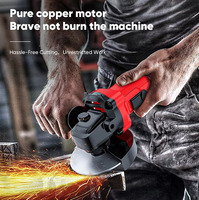 Ponceuse et polisseuse électrique 1100W à vitesse variable, 4 pouces, nouveau design, prix abordable, avec plateau, pour usage professionnel (OEM)