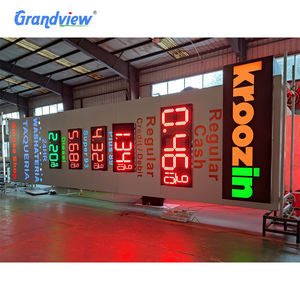 Letrero <span class=keywords><strong>de</strong></span> pilón Led decorativo para exteriores para publicidad <span class=keywords><strong>de</strong></span> gasolinera tótem <span class=keywords><strong>de</strong></span> aluminio combustible iluminar <span class=keywords><strong>cartel</strong></span> Digital Pilar <span class=keywords><strong>de</strong></span> pie - Product Image 4