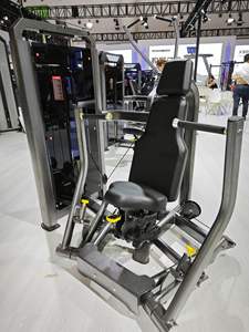 TZ peralatan Gym komersial kebugaran fitnes penekan dada duduk dapat disesuaikan untuk latihan punggung terbuat dari baja - Product Image 2