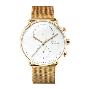 Montre de luxe à <span class=keywords><strong>Quartz</strong></span> en acier inoxydable pour hommes, bracelet en cuir, Interchangeable, 2020 - Product Image 4