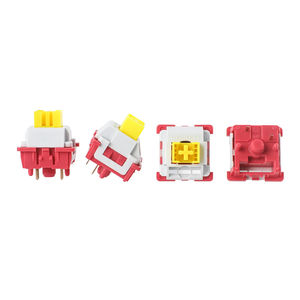 Interrupteur linéaire 5 broches lubrifié en usine LEOBOG Nimbus V3, interrupteur entièrement en POM, compatible avec les touches MX - Product Image 4