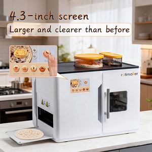 Machine à Tortillas Électrique Entièrement Automatique en Plastique, <span class=keywords><strong>Robot</strong></span> Culinaire Magique pour la Préparation de Roti, Chapati, Ata, Rotti - Product Image 2