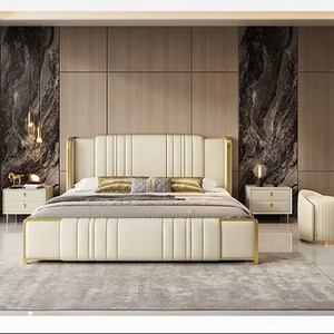 Home Bedroom Furniture Set Queen Bed Frame Double Single king Size Letto <strong>Camas</strong> Matrimonial Muebles <strong>De</strong> Dormitorio Up-holstered - Product Image 2