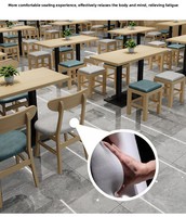 Mobilier de restaurant : Tables et chaises sans dossier robustes pour salles à manger, cafés, snack-bars, restaurants de nouilles, espaces petit-déjeuner, salons de thé et fast-foods.