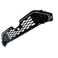 TIYPEOR pour Toyota RAV4 2019 - 2023 2020 2021 2022 Limitée avec Grille avant maillée pour caméra Grille supérieure inférieure Grille de pare-chocs Fente pour badge