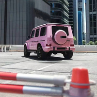 Film de protection de peinture automobile auto-réparateur en TPU rose brillant, base Lubrizol, garantie 5 ans
