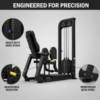 Machine d'abduction et d'adduction professionnelle durable pour salle de sport, à prix abordable, pour la musculation