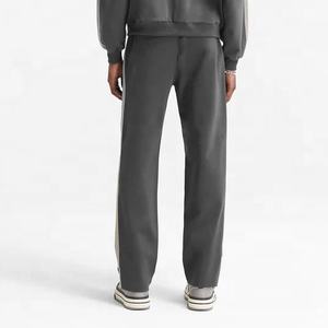 Pantalones Deportivos Casuales de Pierna Ancha para Hombre, Personalizados, de Alta Calidad, Color Sólido, Corte Regular, Algodón Grueso, Pantalones Largos - Product Image 6