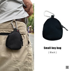 New Mini Multi Function Unisex Sports Waist Pack Wrist Strap Nylon Zipper Water Resistant Polyester Lining Solid Pattern Coin - Product Image 1
