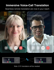 Timekettle X1 AI Intérprete Hub Entidad independiente Traductor simultáneo bidireccional Auriculares Traductor Dispositivo traductor Traductor de idiomas - Product Image 5