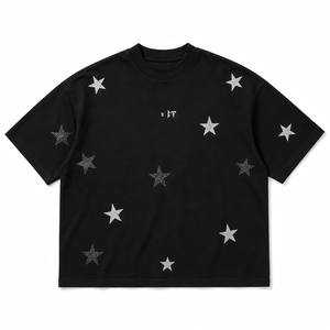 T-shirt a maniche corte serie Beard CT GALAXY OVER PREMIUM, moda streetwear americana 2026, stile Messico - Product Image 2