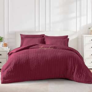 Juego de Ropa de Cama de Tamaño Queen de Diseño Nuevo, 3 Piezas, Funda de Edredón para Todas las Temporadas con Funda de Almohada - Product Image 3