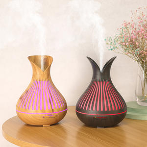 Diffuseur d'arômes et humidificateur JCSY 500 ml à effet bois avec télécommande pour usage domestique et commercial - Product Image 5