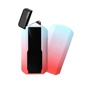 Encendedor LED con Forma <span class=keywords><strong>de</strong></span> Llama Azul, Diseño Clásico <span class=keywords><strong>de</strong></span> Metal, Personalizable al por Mayor, <span class=keywords><strong>para</strong></span> Camping y Uso Diario - Product Image 3