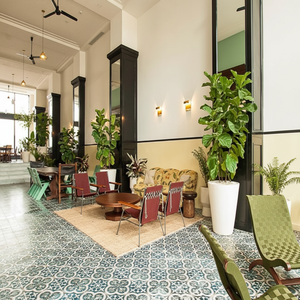 Carrelage à motifs émaillés en céramique anti-dérapant de haute qualité Design traditionnel résistant à la chaleur pour le sol intérieur et extérieur du mur Vietnam - Product Image 1