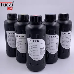 Cabezal de impresión piezoeléctrico, tinta uv no tóxica de alta calidad con olor bajo para epson DX5 DX7