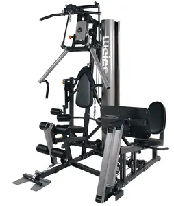 Entrenador de fuerza integrado Ejercicio de fuerza ajustable Equipo de gimnasio multifuncional de 3 estaciones - Product Image 1