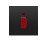 Prise murale intelligente encastrée 86 Type, panneau USB à cinq trous, 16A, double pôle, étanche, tactile, compatible Smart Life