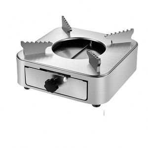 Petit réchaud à alcool portable de type tiroir pour dortoir, hôtel, extérieur, pour liquides solides ou liquides - Product Image 1