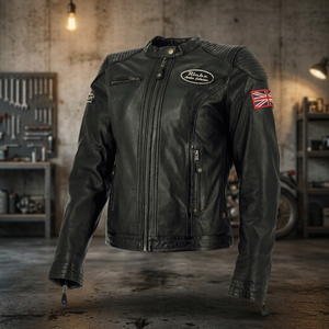 Sturgis Women Track Riding Cowhide/Kangaroo Perforated Motorbike Leather <b>Racing</b> <b>Jacket</b>/Chaqueta CE Level 2 Armors, All Sizes - Product Image 3