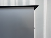 Pantalla de Proyección Motorizada de 150 Pulgadas con Elevación desde el Suelo y Tela Plateada HD para Proyector Xiaomi Wemax 4K Optoma