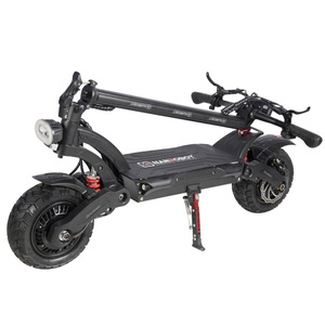 Trottinette pliable haute puissance et haute vitesse à double moteur avec pédales lumineuses, batterie 1800-2880 Wh, autonomie 60-90 km pour les trajets quotidiens - Product Image 5
