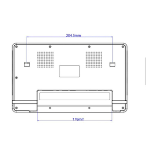 Sugarcube <b>10</b>.1" <b>Inch</b> Wall Mount NFC Android 8.1 <b>Tablet</b> PC RK3288 Quad Core 1.8GHz 2GB RAM POE Power Supply for Business Meeting - Product Image 6