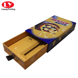 Luxury <strong>Custom</strong> Printed Logo <strong>Cardboard</strong> Paper Rigid Pull Out Sleeve Sliding Drawer Gift Box Packaging with <strong>Insert</strong> - Product Image 4
