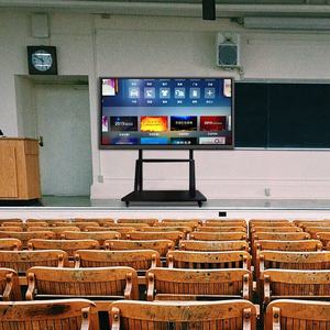 便携式交互式白板触摸屏交互式面板OPS 4k显示器86 98英寸液晶65英寸智能板工厂PVD 80公斤 - Product Image 4