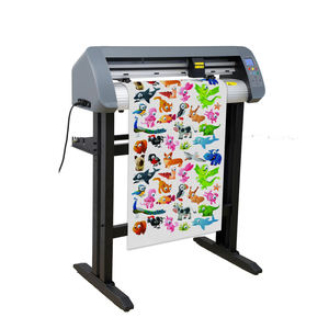 Traceur de <span class=keywords><strong>d</strong></span>é<span class=keywords><strong>coupe</strong></span> Guangzhou 24 pouces (72 cm) à grande vitesse avec logiciel SIGNMASTER, <span class=keywords><strong>d</strong></span>é<span class=keywords><strong>coupe</strong></span> automatique des contours, traceur graphique pour autocollants - Product Image 3