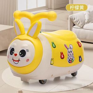 Ladybug Ride On Car For 1-3 Years Old Kids Plastic Four Wheel Balance Toy Vehicle With Handlebars And Wheels - Product Image 4