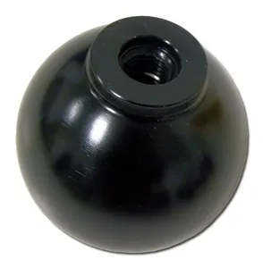 CNC الأسود بأكسيد الألومنيوم الخام موضوع 6 سرعة كرة مستديرة تحول مقبض