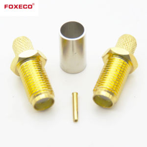 FOXECO, лидер продаж, китайская покупка, прочный дешевый высококачественный разъем RG174 <span class=keywords><strong>SMA</strong></span> - Product Image 6