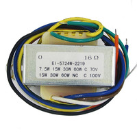 600 : 600 Ohm 1:1 EI14 Transformador de aislamiento Transformadores de audio
