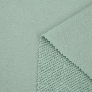 Tissu tricoté <span class=keywords><strong>100</strong></span> % <span class=keywords><strong>polyester</strong></span> W007 30s pour le visage et le bas des vêtements - Product Image 6