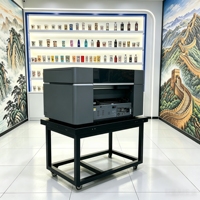 Impresora UV Industrial Suntec STR-180D para Latas, Bolígrafos y Termos, Máquina de Impresión Digital UV con Cabezal de Impresión Epson I1600